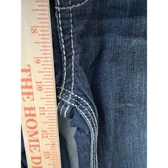 Buckle Black Jeans Mens 34x32 Blue Fit No 9 Straight Leg - Picture 4 of 9